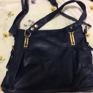 Navy blue bag